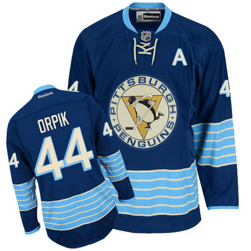 2012 New style Pittsburgh Penguins 44 Brooks Orpik 2011 Winter Classic NHL Hockey Jersey